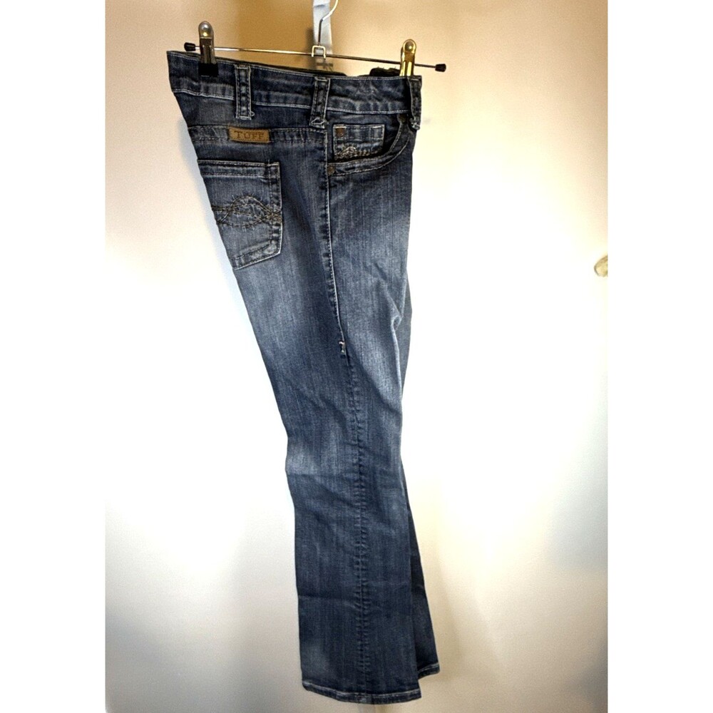 Cowgirl Tuff Jeans Women Size 26x33 New Dont Fence Me In Stretch Barb Wire Dark